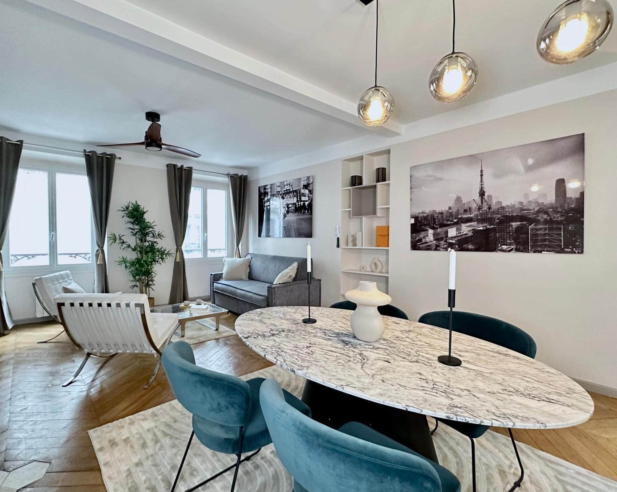 Appartamento 1581 Typical Luxurious Parisian Getaway